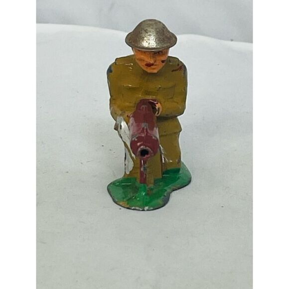 Barclay Manoil Kneeling Machine Gunner B9 WW1 Circa 1935 - Picture 2 of 5